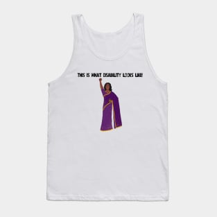 This Is What Disability Looks Like Autisim Tank Top